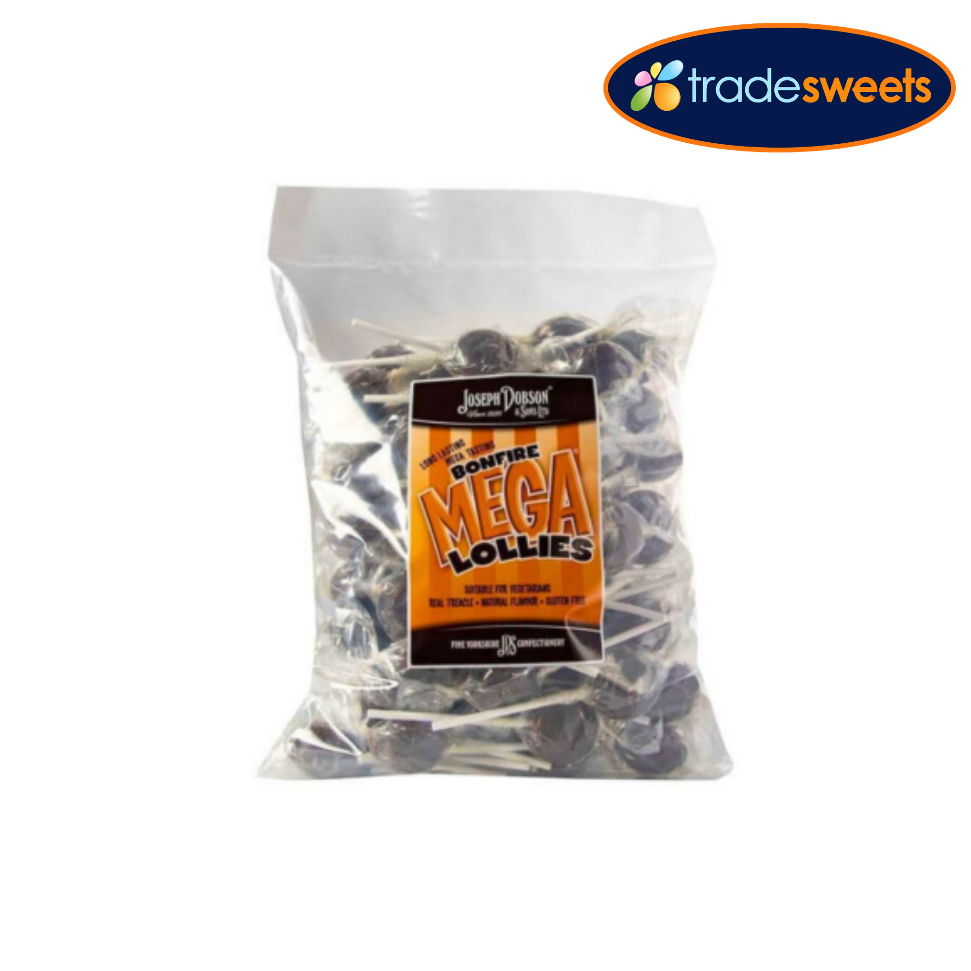 Dobsons Jumbo Treacle Toffee Lollies (wrapped) – Trade Sweets