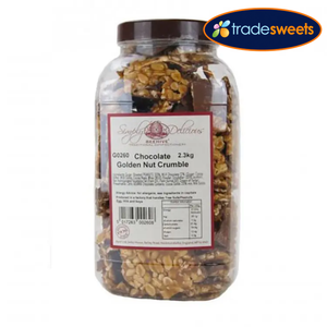 Chocolate Coated Golden Nut Crumble