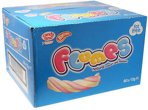 Flumps Marshmallow Twists - 50 x 20g  Pack