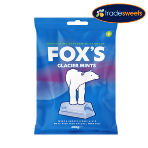Foxs Glacier Mints Packets Full Case