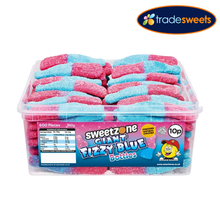 Sweetzone Giant Pink and Blue Fizzy Bottles Tub