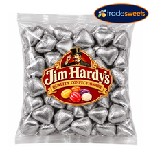 Jim Hardys Chocolate Hearts - Silver 1kg