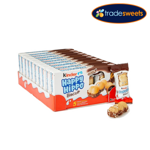 Kinder Happy Hippo Biscuit Hazelnut 5 Pack