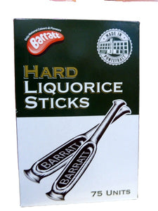 Barratt's Hard Liquorice Sticks - 75 Pack