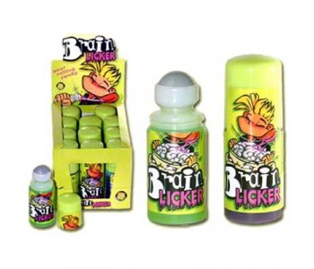 Brain Lickers Sour Liquid Candy- 12 Pack