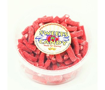 Fizzy Strawberry Bites - 1.5 Ltr Tub (600g)