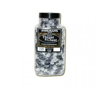 Jakemans Menthol Throat & Chest Sweets - 2.75Kg Jar