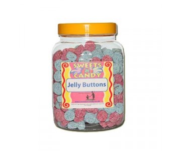 A Jar of Jelly Buttons (Spogs) - 1.5 Kg Jar