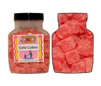 A Jar of Kola (Cola) Cubes - 2 Kg Jar