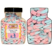 A Jar of Fizzy Blue Cola Bottles - 1.5Kg Jar A Jar of Fizzy Blue Cola Bottles - 1.5Kg Jar