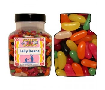 A Jar of Haribo Jelly Beans - 2 Kg Jar