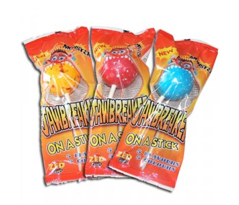 Monster Jawbreakers Giant Gobstoppers on a Stick - 18 Pack
