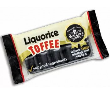 Liquorice Tray Toffee - 10 x 100g Bars