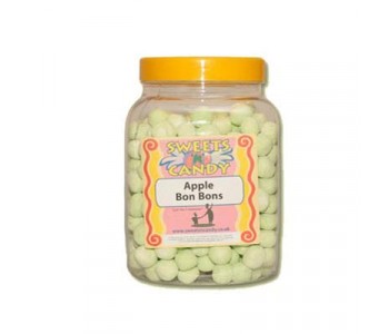 A Jar of Apple Flavoured Bon Bons - 1.5Kg Jar