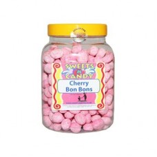 A Jar of Cherry Flavoured Bon Bons - 1.5Kg Jar