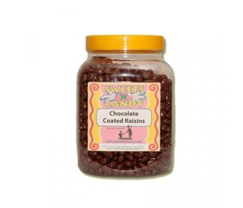 A Jar of Chocolate Coated Raisins - 1.8Kg Jar