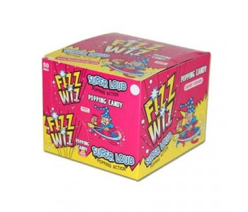 Fizz Wiz Popping Candy Cherry Flavour - 50 Pack