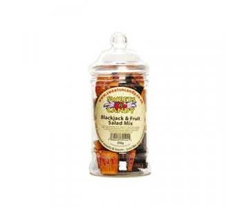 Blackjack and Fruit Salad Mix - 250g Victorian Jar