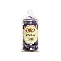 Blackcurrant and Liquorice - 250g Victorian Jar Blackcurrant and Liquorice - 250g Victorian Jar