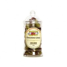 Traditional Chocolate Limes - 250g Victorian Jar