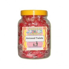 A Jar of Aniseed Twists - 1.5Kg Jar