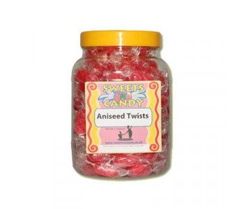 A Jar of Aniseed Twists - 1.5Kg Jar