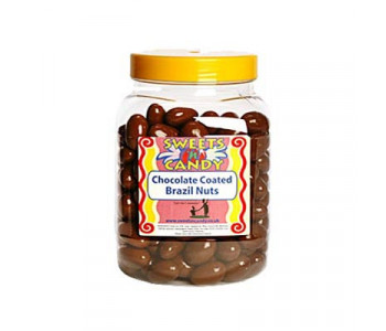 A Jar of Milk Chocolate Brazil Nuts - 1.5 Kg Jar