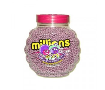 Millions - Blackcurrant Flavour Chewy Sweets - 2.27 Kg Jar