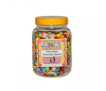 A Jar of Chocolate Beans (Similar to Smarties) - 2 Kg Jar