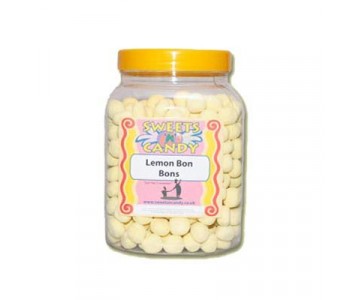 A Jar of Lemon Flavoured Bon Bons - 1.5Kg Jar