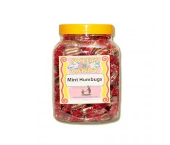A Jar of Mint Humbugs - 1.4 Kg Jar