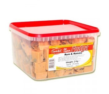 Rum And Raisin Fudge - 2 Kg Pack