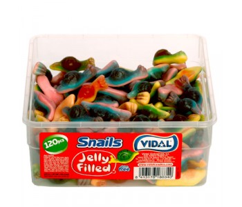 Jelly Filled Snails - 120 Pack