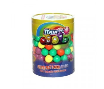 Rain-blo Assorted Fruit Flavoured Bubble Gum - 180 Pack