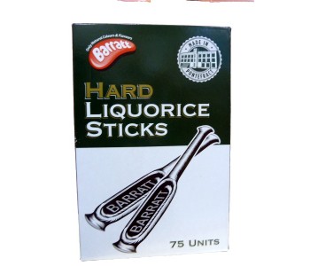 Barratt's Hard Liquorice Sticks - 75 Pack