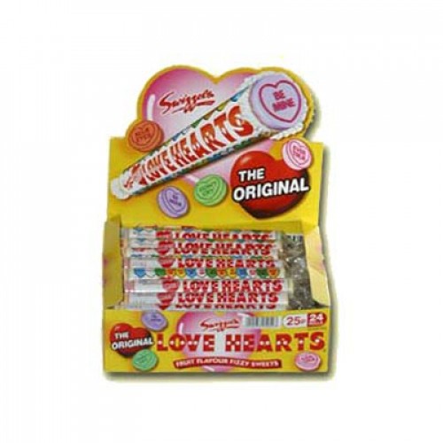 Love Hearts Original 24 Pack Trade Sweets Wholesale