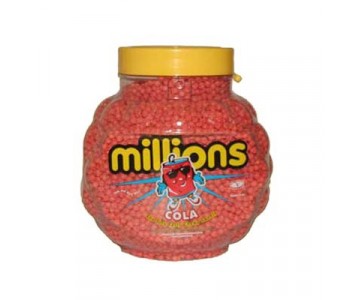 Millions - Cola Flavour Chewy Sweets - 2.27 Kg Jar