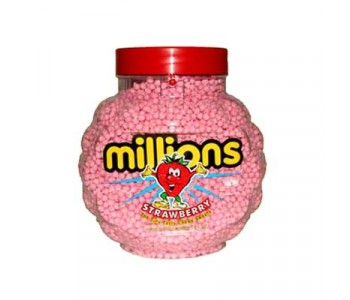 Millions - Strawberry Chewy Sweets - 2.27 Kg Jar