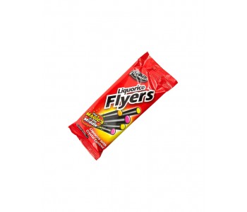 Liquorice Flyers With Crystal Centre 12 x 95gm pack