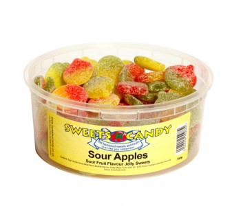 Sour Apples Fruit Flavour Jellies - 750g Tub